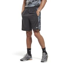 Reebok Training Camo Woven Shorts, Black 